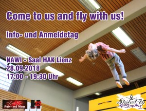 Come to us and Fly with us - Infoday